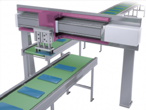 Siłownik beztłoczyskowy z napędem krokowym EBS-M -linia produkcyjna